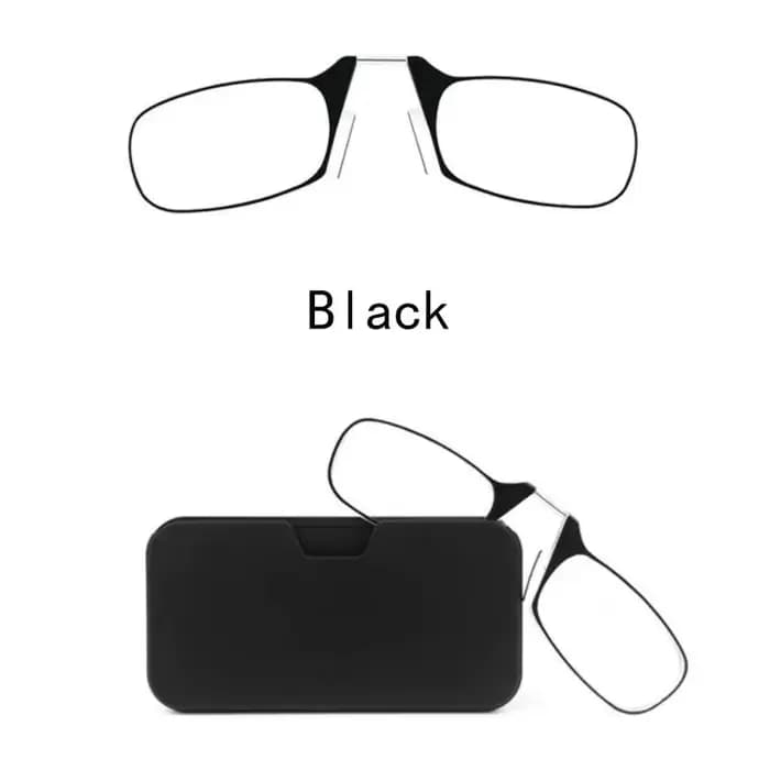 Lunettes de lecture à clipser sur le nez pour hommes et femmes, lunettes de lecture portables sans m