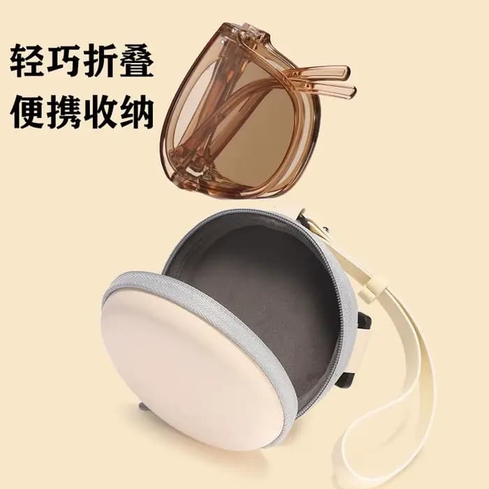 Lunettes de soleil pliantes, portables, protection solaire ultra légère, protection UV, lunettes de