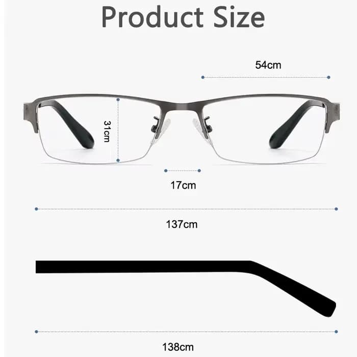 Lunettes de lecture multifocales photochromiques pour hommes, réglage 2025, lunettes d'affaires prog