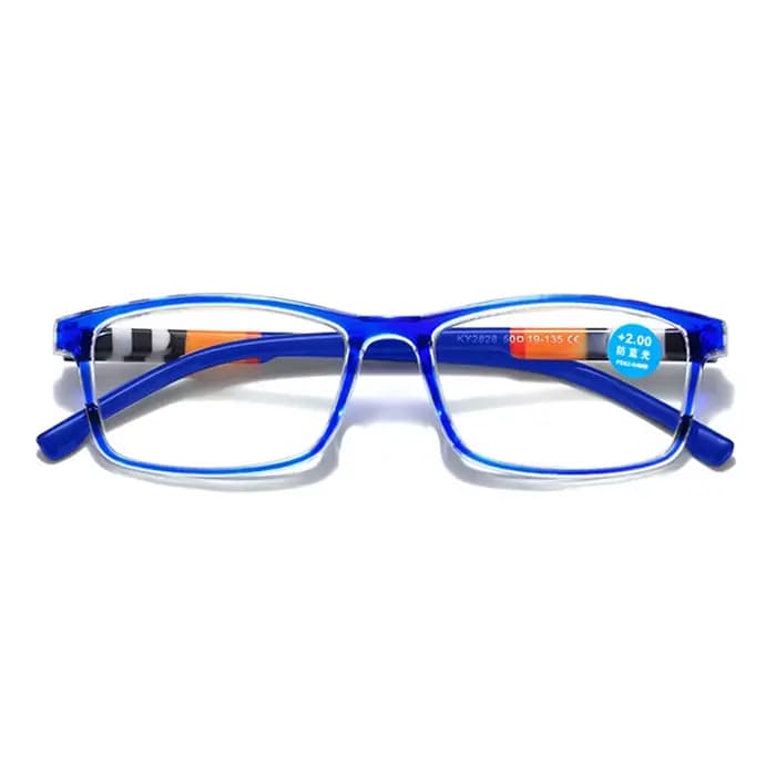 Nouvelle mode impression anti-bleu presbyte lunettes printemps jambe presbyte lunettes HD presbyte l
