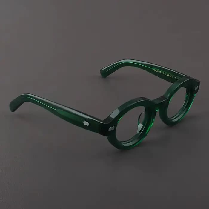 Lunettes tortue en acétate épais de grande taille, montures pour hommes et femmes, Style japonais, V
