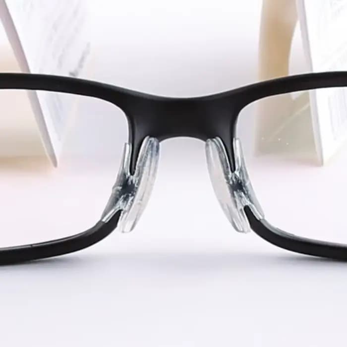 Lunettes transparentes, plaquette nasale, Support de nez antidérapant, lunettes longue durée, Suppor