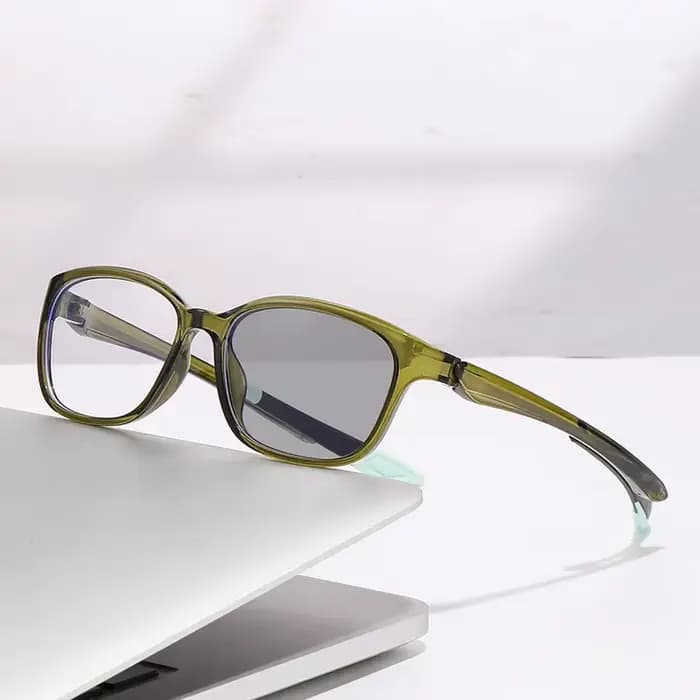 Lunettes de lecture multifocales progressives photochromiques (légères adaptées) monture TR, +1,00 à