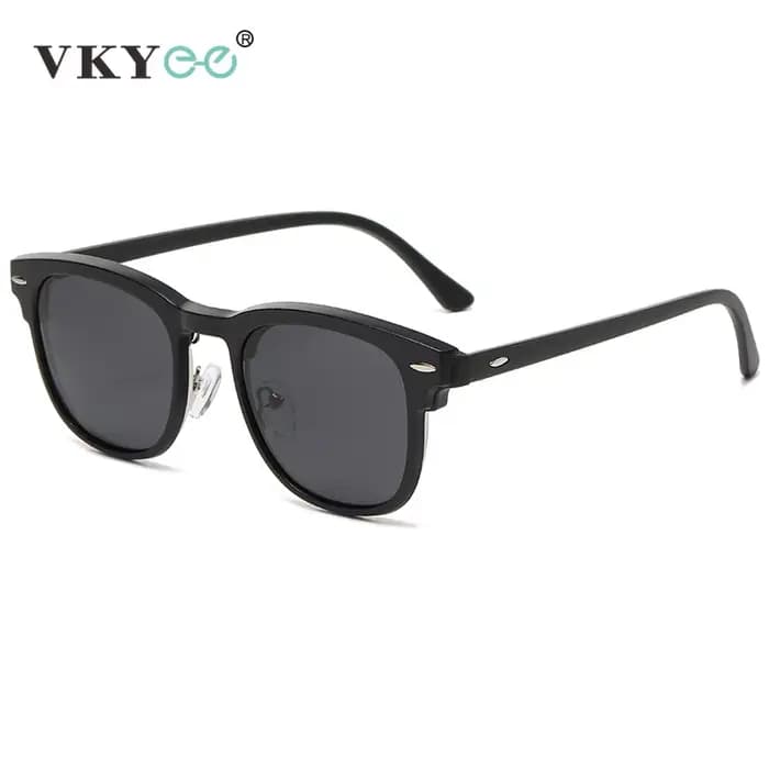 VKYEE lunettes de soleil de mode lunettes à clipser magnétiques demi-monture hommes et femmes lunett
