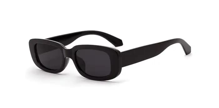 Lunettes de soleil rectangulaires blanches classiques pour femmes, nouvelle mode, petite marque rétr