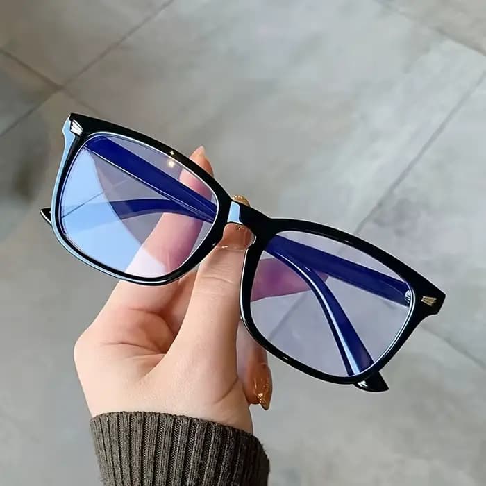 Lunettes à verres transparents tendance, adaptées à un usage quotidien pour les hommes et les femmes