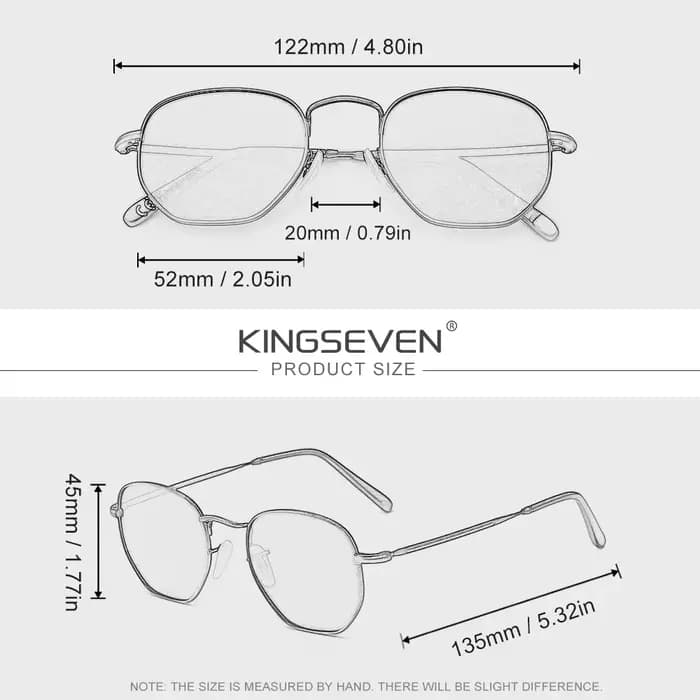 Lunettes de soleil rondes tendance pour femmes de la marque KINGSEVEN, polarisées UV400, décontracté