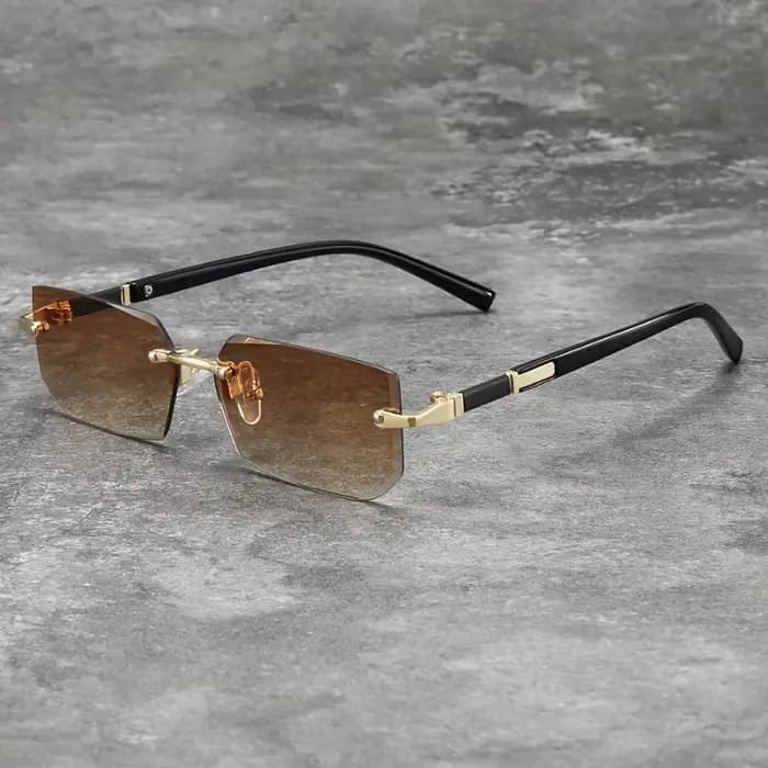 Lunettes de mode rétro à verres dégradés avec des verres colorés pour hommes et femmes, pour la cond