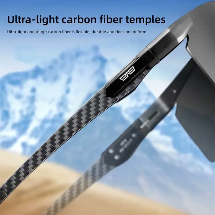 CAPONI – lunettes de soleil polarisées pour hommes, sport, conduite, photochromique, UV400, Alumini