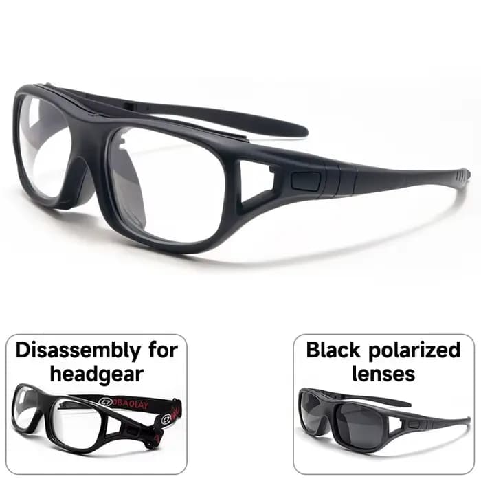 Obaolay 2025 dernières lunettes de sport à double usage cadre PC antidéflagrant professionnel polari