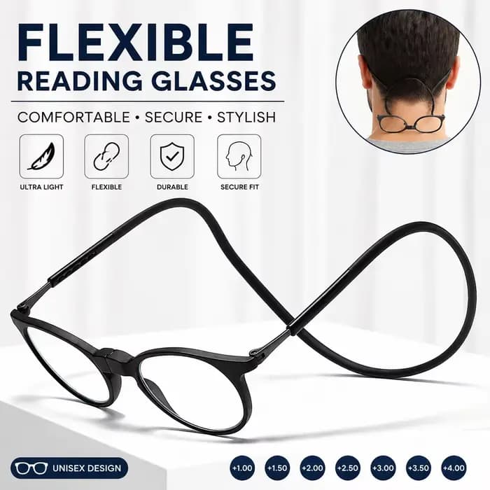 Lunettes de lecture TR90 à col suspendu pour hommes et femmes, Anti-lumière bleue, portables, ultral