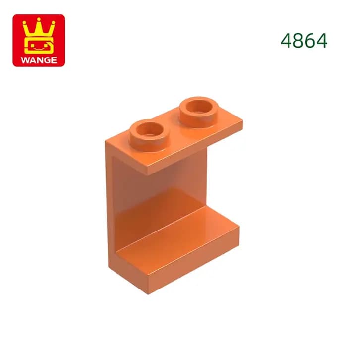 Wange 115 pièces/lot 4864 2 points voiture fenêtre verre blocs de construction Moc accessoires compa