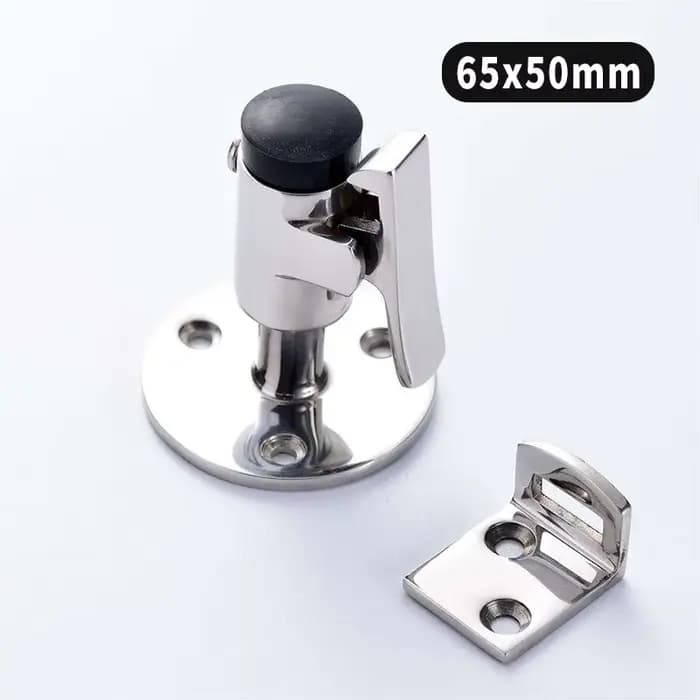 Butoir de porte de bateau en acier inoxydable 316, support de porte rembourré marin, butée de porte