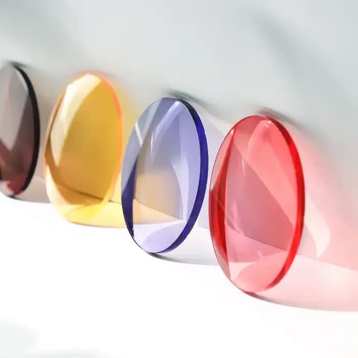 Lentilles de lunettes de soleil anti-absorbe ouissement et anti-UV pour les délinquants index, docum