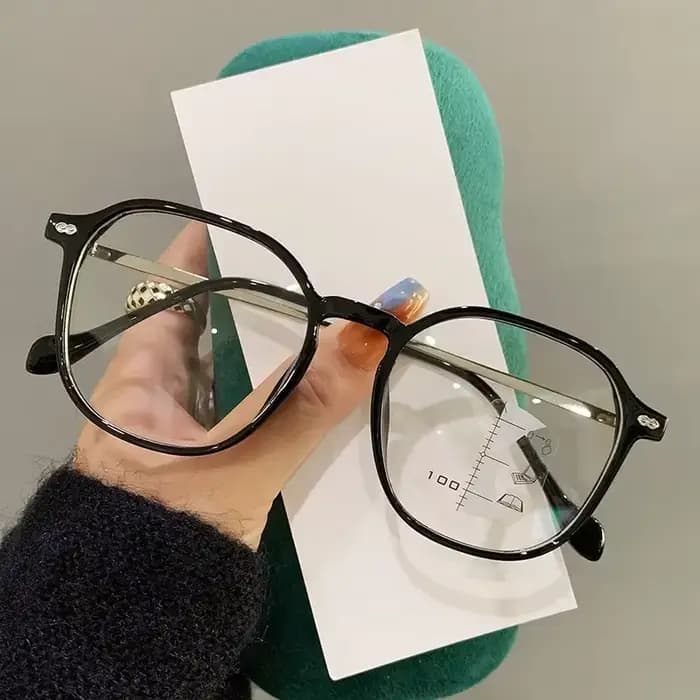 Lunettes de presbytie à grande monture pour un usage proche et lointain, lunettes de lecture multifo