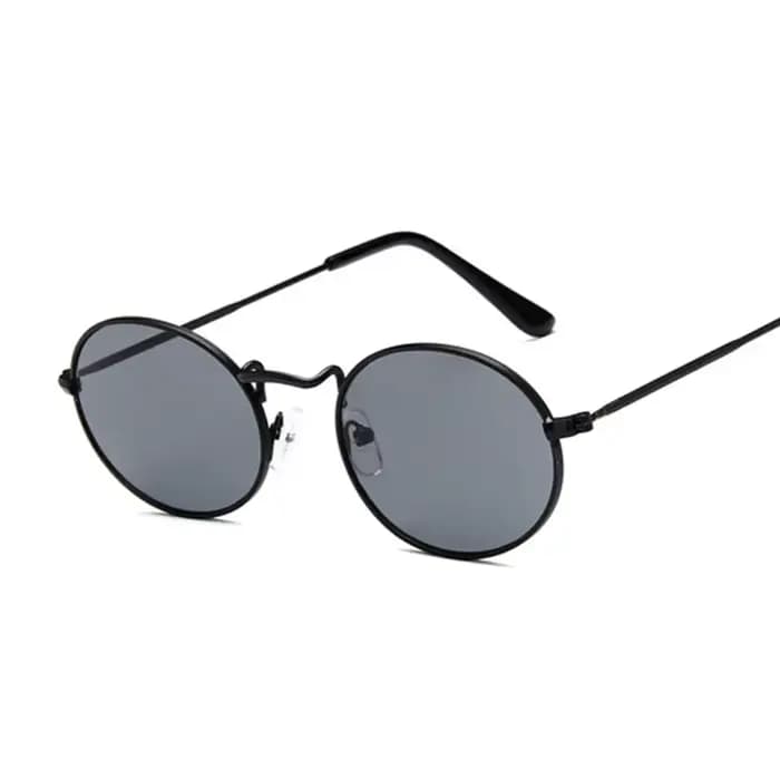 Lunettes de Soleil promenales Rétro pour Femme, Marque de Luxe, Vintage, Petites, Noires, Rouges, Ja