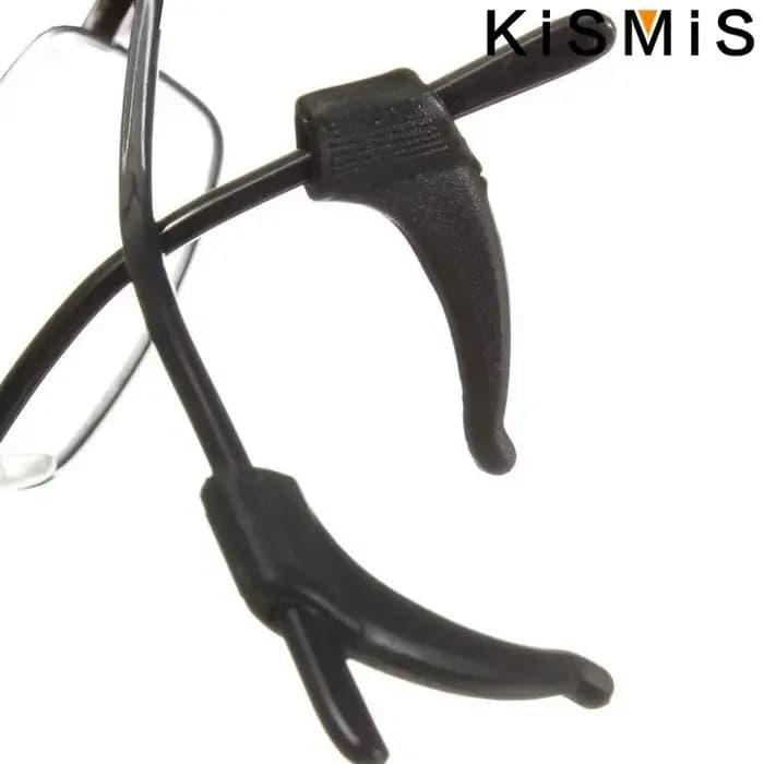 5 paires de crochets d'oreille pour lunettes en Silicone, support antidérapant pour pointes de branc