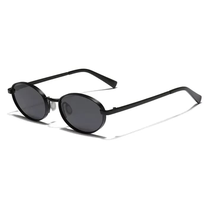 Lunettes de soleil ovales SEAMERGO Hip-hop pour femmes et hommes, charnières à ressort 3+2, résistan
