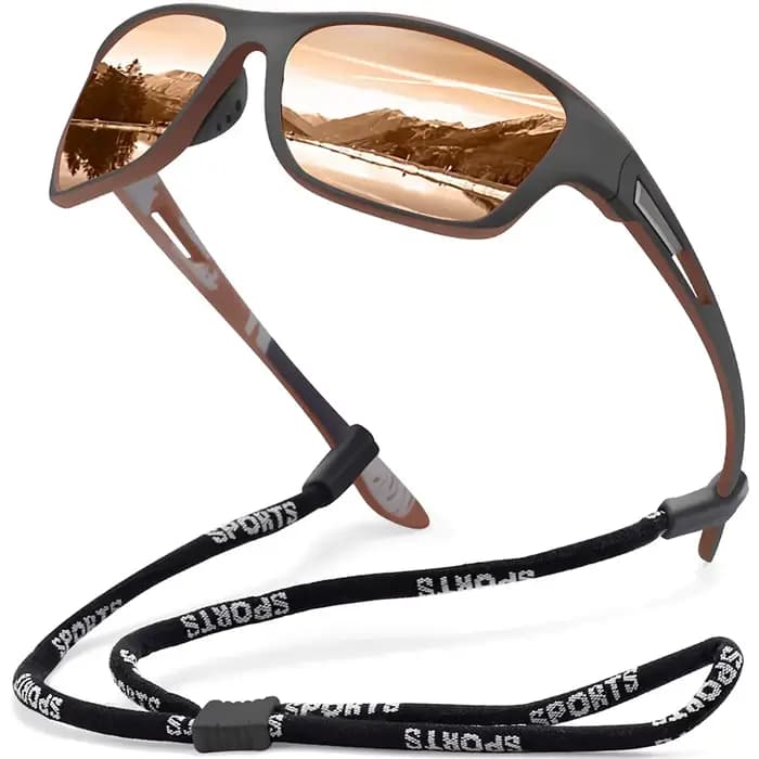 Lunettes de soleil polarisées haute définition pour hommes et femmes, lunettes de soleil pour sports