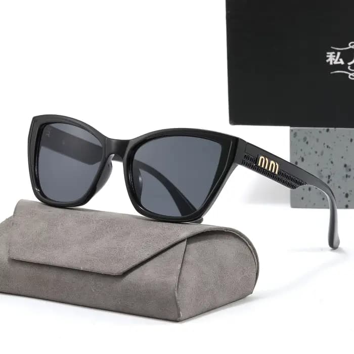 Lunettes de soleil œil de chat tendance 2026 pour femmes, lunettes de soleil carrées de luxe pour ho