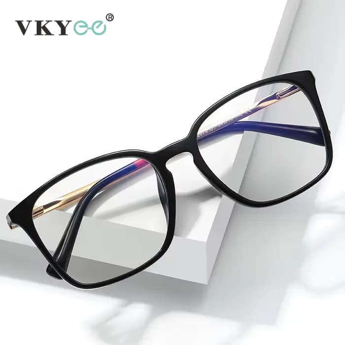 VICKY classique bleu lumière bloquant les lunettes de lecture pour les femmes Anti bleu cadre luxe R