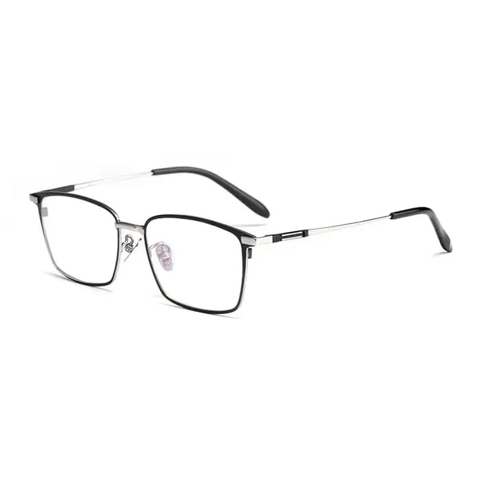 Monture de lunettes en titane pur pour hommes et femmes, lunettes pour contrevenants, lunettes optiq