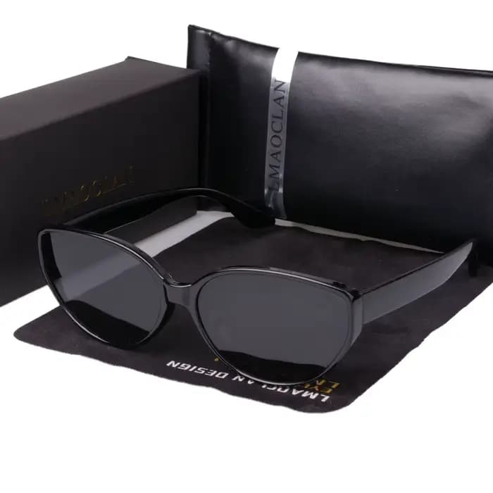 Nouveau 2025 femmes lunettes de soleil polarisées mode oeil de chat dames Vintage marque concepteur