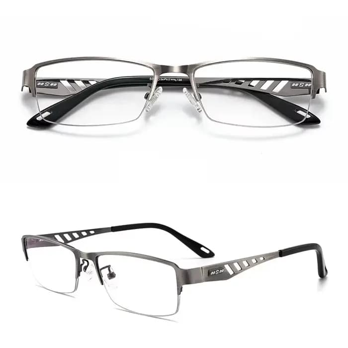 Lunettes de lecture multifocales photochromiques pour hommes, réglage 2025, lunettes d'affaires prog