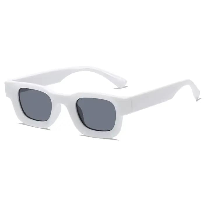 Petites lunettes de soleil rectangulaires femmes hommes Vintage marque concepteur carré luxe lunette