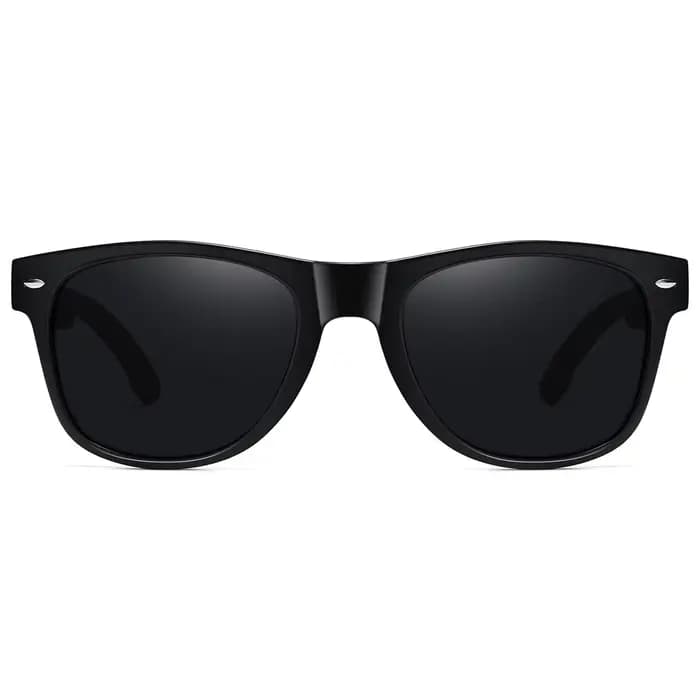BARCUR-Lunettes de soleil en bois pour hommes et femmes, design naturel, brochure, protection UV