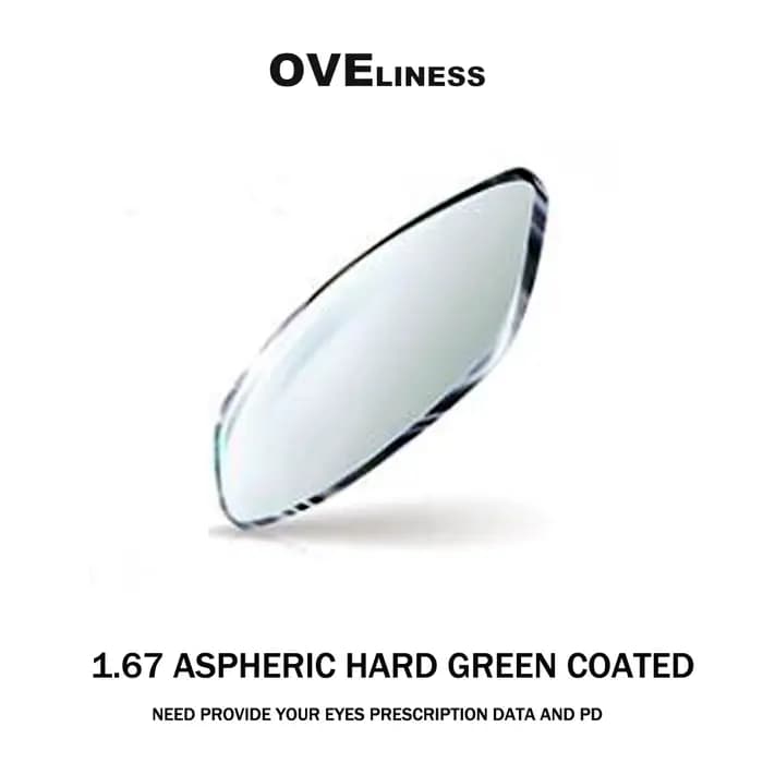 Indice 1.56 1.61 1.67 1.74 Prescription CR-39 résine asphérique lunettes lentilles myopie hypermétro