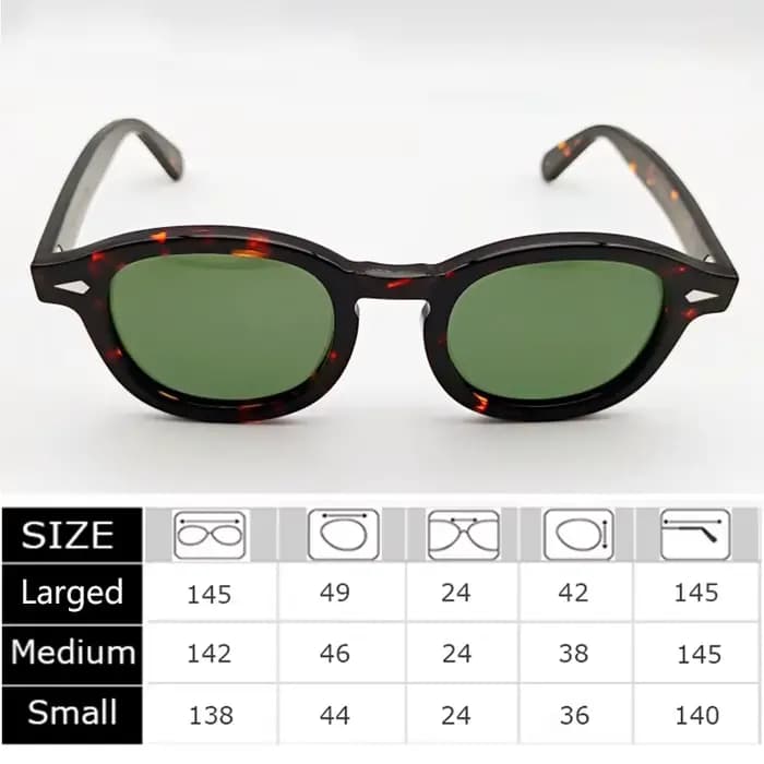 Lunettes de soleil homme Johnny Depp Lemtosh lunettes de soleil polarisées femme marque de luxe Vint