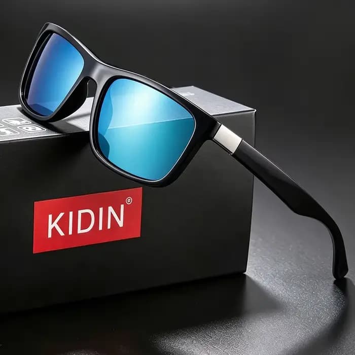 Lunettes de soleil polarisées vintage carrées pour hommes et femmes, idéales pour la conduite, la pê