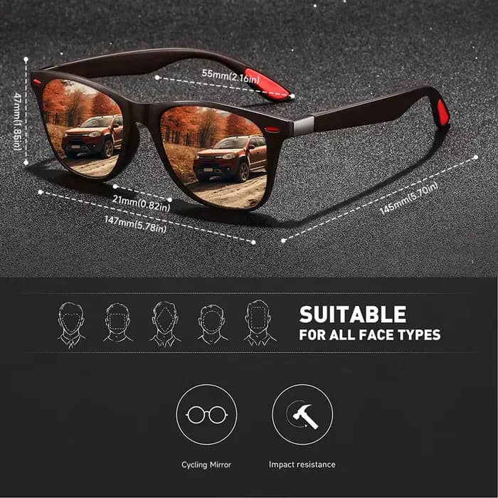 Lunettes de soleil classiques décontractées, 12 pièces, carrées, pour hommes et femmes, pour la cond