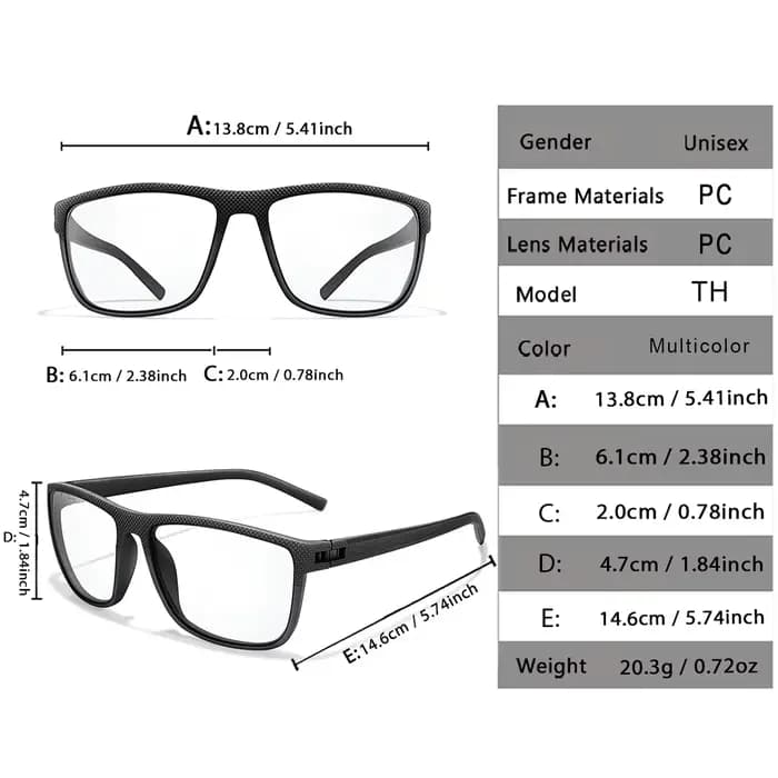 Lunettes de lecture photochromiques rectangulaires, ultralégères, pour presbytes, pour personnes d'â