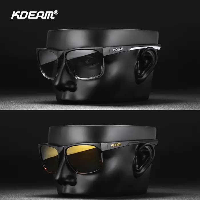 KDEAM-Lunettes de soleil polarisées pour hommes et femmes, nouvelles lunettes de soleil photochromiq