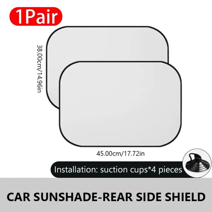 SEAMETAL pare-soleil de voiture protecteur UV tissu réfléchissant fenêtre de voiture pare-soleil ava