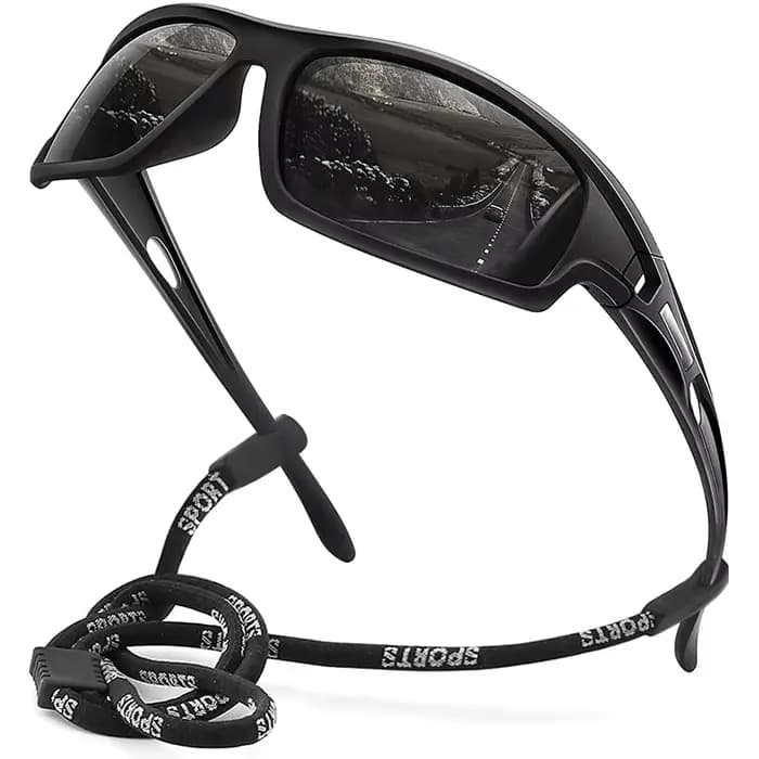 Lunettes de soleil polarisées pour hommes et femmes, monture incassable, pour le cyclisme, la pêche,