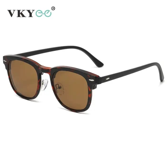 VKYEE lunettes de soleil de mode lunettes à clipser magnétiques demi-monture hommes et femmes lunett