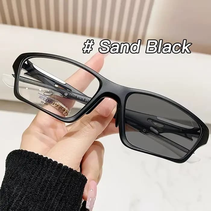 Lunettes de soleil de sport photochromiques pour myopie, protection UV, pour hommes et femmes, vélo