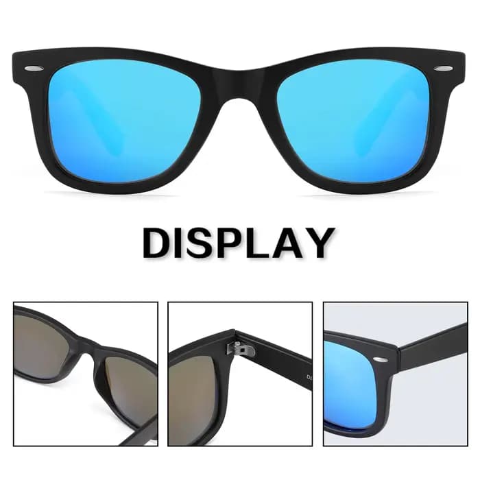 Lunettes de soleil polarisées pour hommes mode classique UV400 lunettes pour femmes conduite lunette