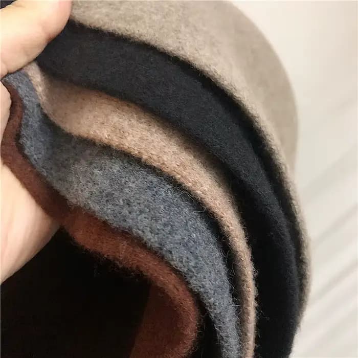 Japonais véritable laine Vintage chaud seau chapeau pour femmes feutre rétro dôme laine chapeaux fem
