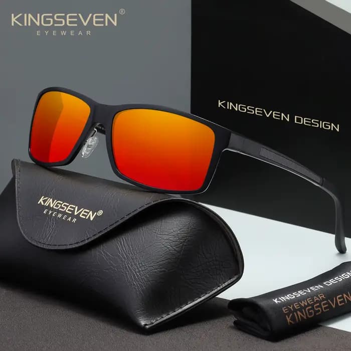 KINGSEVEN haute qualité lunettes de soleil mode polarisées UV400 lunettes à la mode conduite hommes
