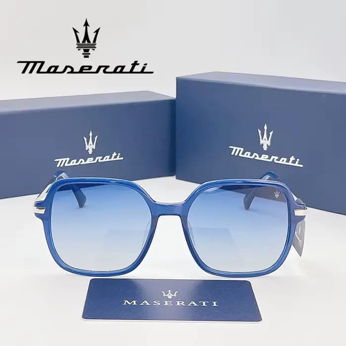 MASERATI lunettes UV400 luxe lunettes de soleil polarisées pour hommes femmes lunettes de conduite à