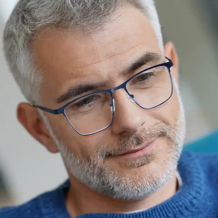 MODFANS lunettes de lecture à lumière bleue pour hommes cadre en métal lecteurs d'ordinateur presbyt