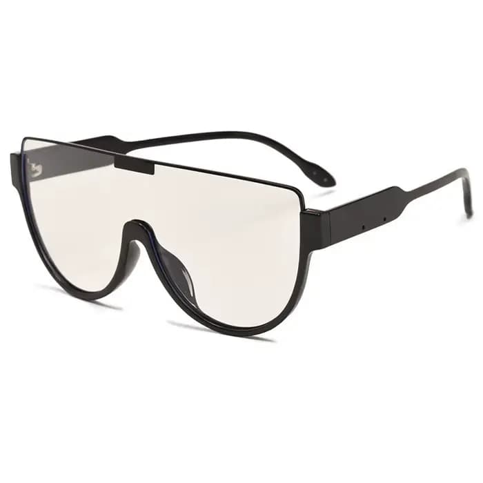 Lunettes de soleil pour femmes avec grands visages lunettes de soleil pour hommes à la mode une pièc