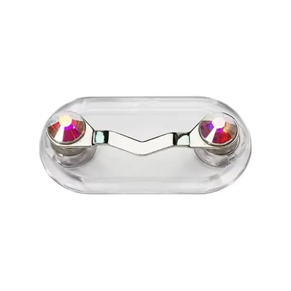 Porte-lunettes magnétique garder les lunettes supports de lunettes magnétiques sûrs Badge d'identifi