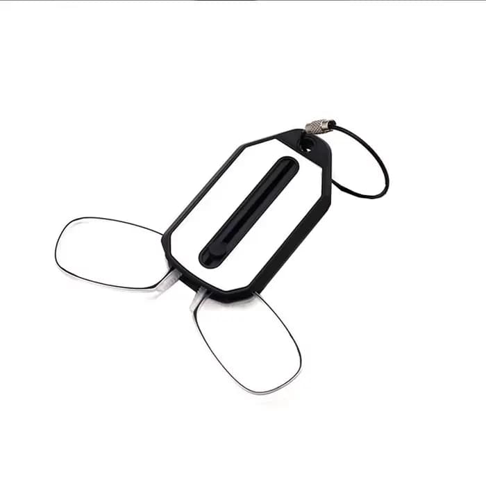 Lunettes de lecture à clipser pour le nez, pliables, ultralégères, porte-clés, pour hommes et femmes