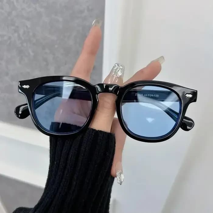 Jolies lunettes de soleil rondes pour femmes et hommes, verres miroir rétro, lunettes de soleil élég