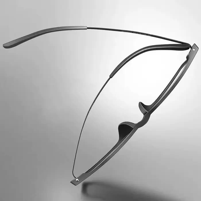 Lunettes de lecture progressives multifocales en titane pur pour hommes et femmes, lunettes à réglag